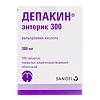 Депакин энтерик 300 таблетки покрыт.кишечнорастворимой об. 300 мг 100 шт