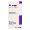 Депакин хроно таблетки пролонг действия покрыт.об. 500 мг 30 шт