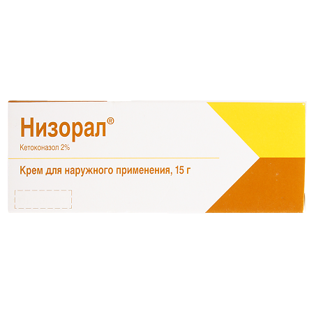 Низорал крем для наружного применения 2 % 15 г 1 шт