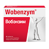 Вобэнзим таблетки кишечнорастворимые покрыт.об. 40 шт