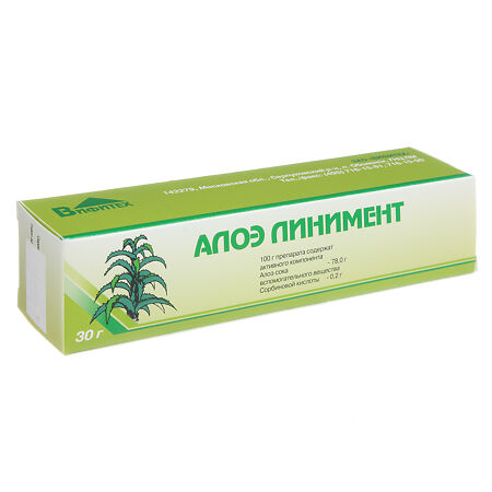 Алоэ линимент 30 г 1 шт