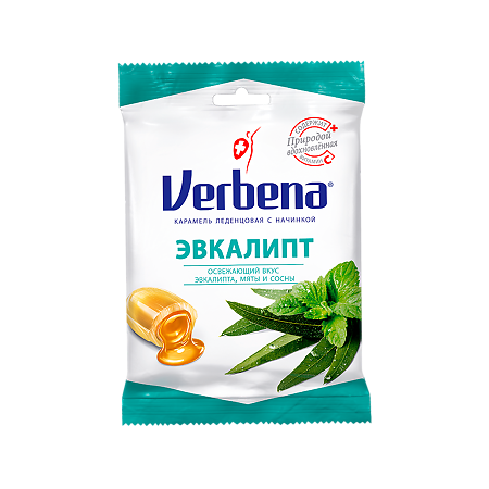 Вербена Эвкалипт леденцы 60 г 1 шт