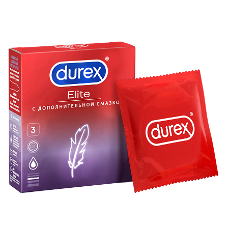 Презервативы Durex Elite 3 шт