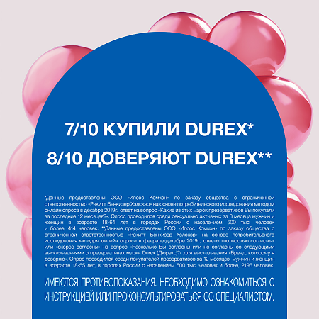 Презервативы Durex Elite 3 шт