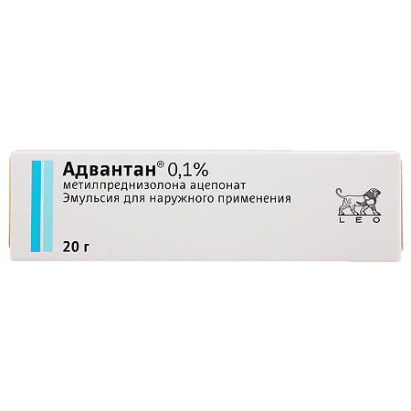 Адвантан эмульсия для наружного применения 0,1 % 20 г 1 шт