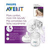 Avent Молокоотсос ручной Natural SCF 330/20 арт86820 с бутылочкой 125 мл в комплекте 1 шт