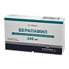 Верапамил таблетки с пролонг высвобождением покрыт.плен.об. 240 мг 20 шт