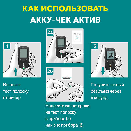 Глюкометр Акку-Чек Актив 1 шт