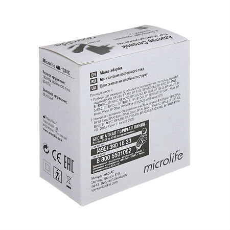 Microlife Адаптер для тонометров AD-1024 C 1 шт