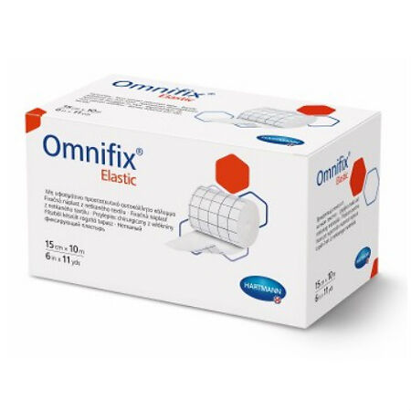 Пластырь Омнификс эластик/Omnifix elastic фиксирующий 10 м х 15 см 1 шт