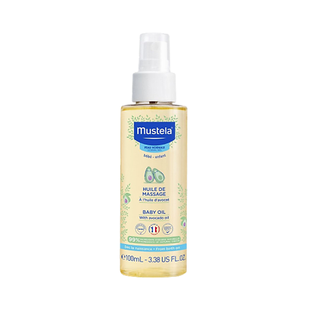 Mustela Bebe масло для массажа фл с распылителем 100 мл 1 шт