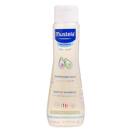 Mustela Bebe Мягкий шампунь для волос 200 мл 1 шт