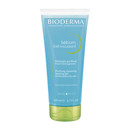 Bioderma Sebium Гель для умывания жирной и проблемной кожи лица туба 200 мл 1 шт