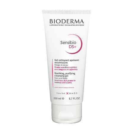 Bioderma Sensibio DS+ Гель очищающий для кожи лица с покраснениями и шелушениями 200 мл 1 шт