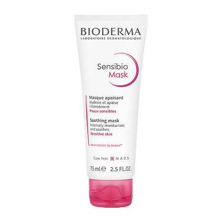 Bioderma Sensibio Маска успокаивающая для нормальной и чувствительной кожи лица 75 мл 1 шт