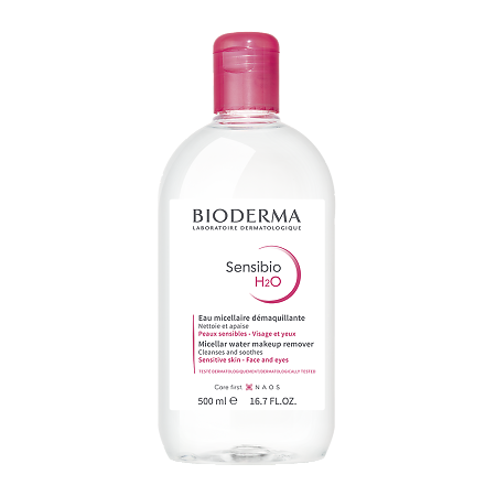 Bioderma Sensibio H2O Мицеллярная вода для очищения нормальной и чувствительной кожи лица 500 мл 1 шт