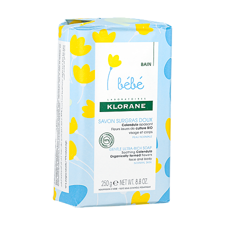 Klorane Bebe мыло питательное с экстрактом календулы 250 г 1 шт