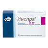 Инспра таблетки покрыт.плен.об. 25 мг 30 шт