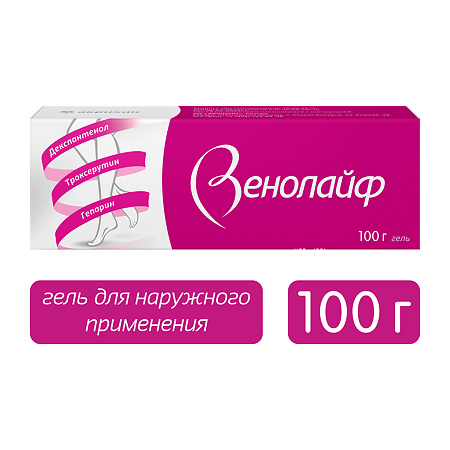 Венолайф гель для наружного применения 100 г 1 шт