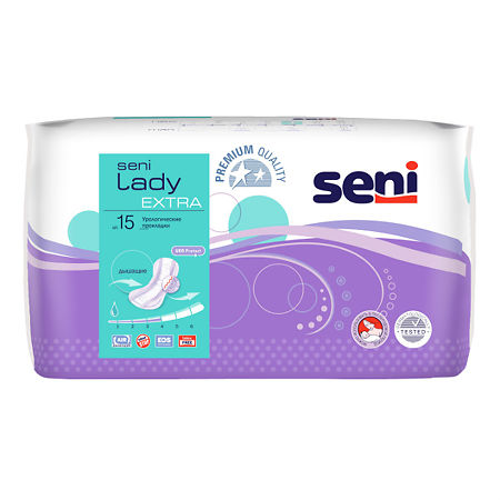 Seni Lady Extra прокладки урологические 15 шт