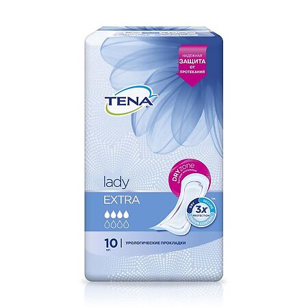 Tena Lady Extra прокладки урологические 10 шт