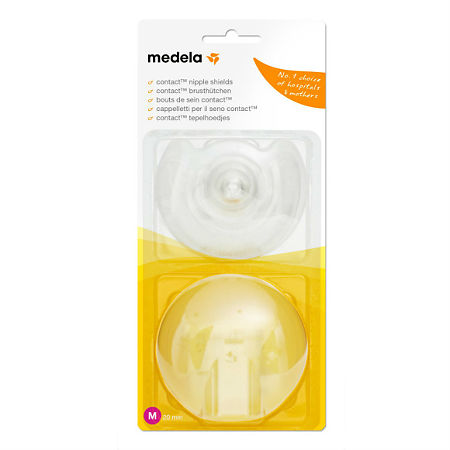 Medela накладки на грудь силиконовые Контакт M 2 шт