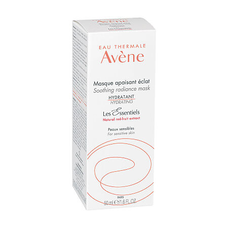 Avene маска успокаивающая увлажняющая придающая сияние 50 мл 1 шт