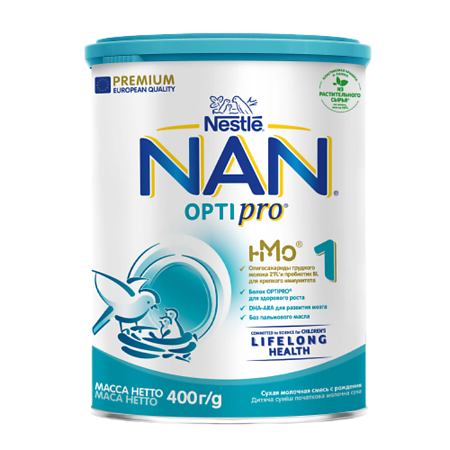 NAN 1 Optipro Сухая смесь с рождения 400 г 1 шт