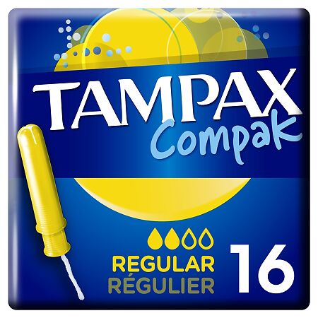 Tampax Тампоны Compak Regular 16 шт