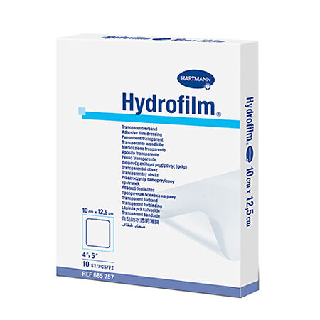 Повязка Гидрофильм/Hydrofilm пленочная самоклеющиеся 10х12,5 см 10 шт