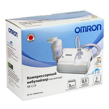 Ингалятор Omron NE-C24-RU компрессорный 1 шт