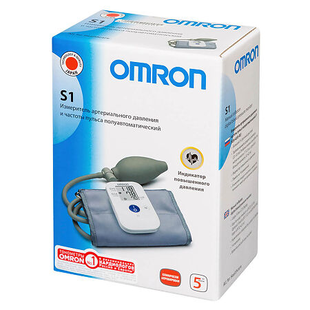 Тонометр Omron S1 полуавтомат 1 шт