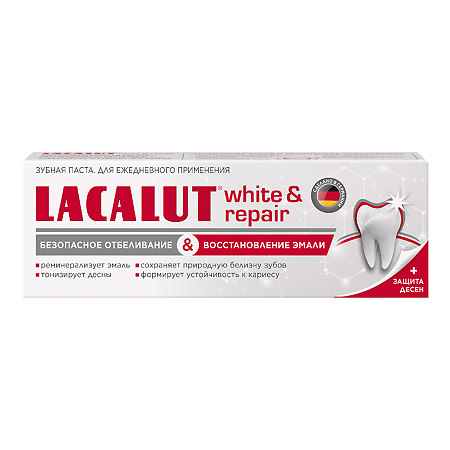 Lacalut White & Repair зубная паста 65 г 1 шт