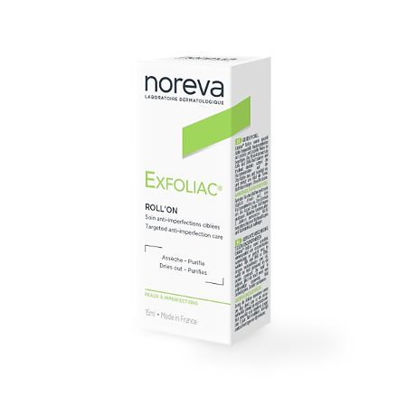 Noreva Exfoliac карандаш роликовый для проблемной и жирной кожи 5 мл 1 шт