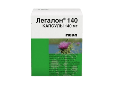 Легалон 140 капсулы 140 мг 30 шт