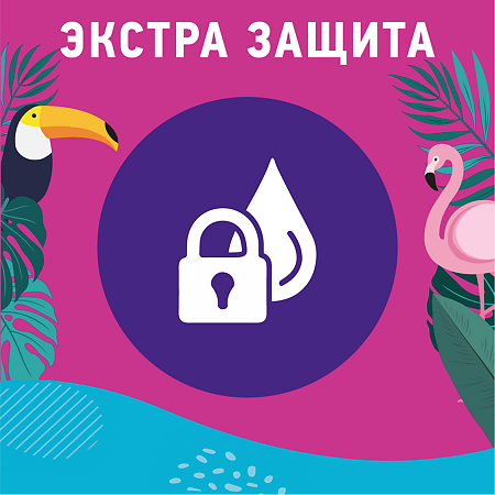 Carefree Plus Large салфетки (прокладки) ежедневные 20 шт