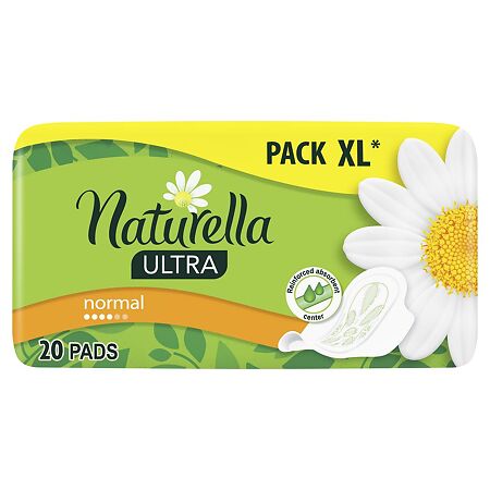 Naturella Прокладки Camomile Ultra Normal с крылышками 20 шт