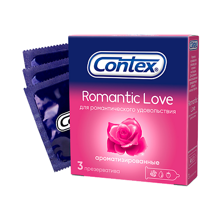 Презервативы Contex Romantic Love 3 шт