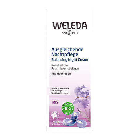 Weleda Ирис крем-уход ночной 30 мл 1 шт