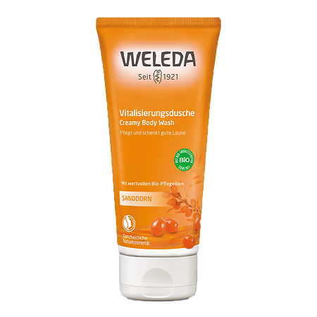 Weleda Облепиха гель для душа тонизирующий 200 мл 1 шт