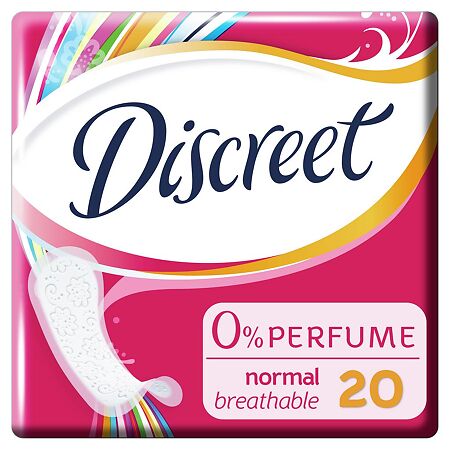 Discreet Normal Plus прокладки ежедневные 20 шт