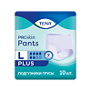 Tena Pants Plus подгузники для взрослых (трусы) р.L (100-135 см) 10 шт