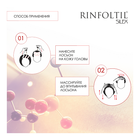 Ринфолтил Силекс лосьон с кремнием от выпадения волос для женщин 100 мл 1 шт