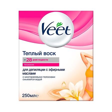 Veet Воск для депиляции теплый 250 мл 1 шт