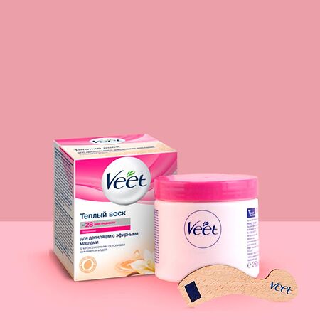 Veet Воск для депиляции теплый 250 мл 1 шт