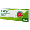 Розарт таблетки покрыт.плен.об. 20 мг 30 шт