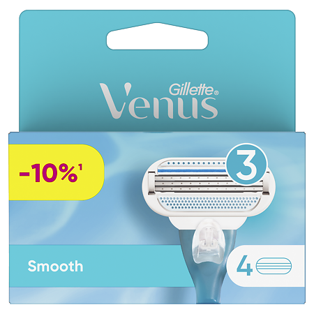 Gillette Venus кассеты 4 шт