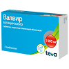 Валвир таблетки покрыт.плен.об. 1000 мг 7 шт