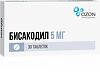 Бисакодил таблетки кишечнорастворимые покрыт.плен.об. 5 мг 30 шт