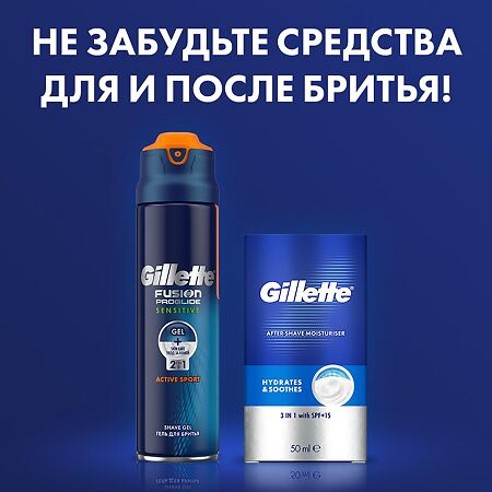 Gillette Fusion ProGlide Сменные кассеты 2 шт